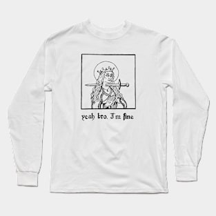 medieval depression Long Sleeve T-Shirt